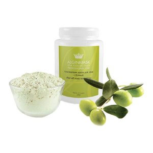 Альгінмаск Альгінатна маска Олива банка 200 г  |  Alginmask Alginate mask Oliva peel off jar 200 g