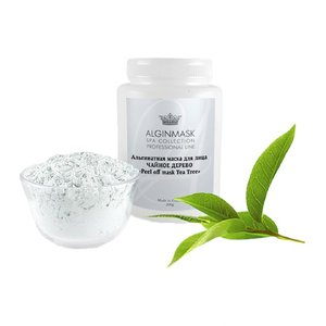 Альгінатна маска для обличчя Чайне дерево 200 г | Peel off mask Tea Tree 200 g