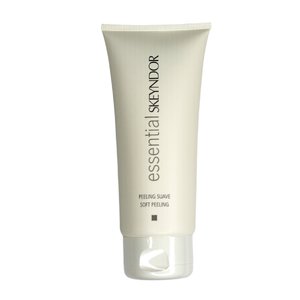 Скейндор Есеншил М'який скраб на основі рисового крохмалю туба 200 мл  |  Skeyndor Essential line Soft peeling tube 200 ml