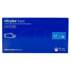 Nitrylex Basic Перчатки нітрилові (сині) M